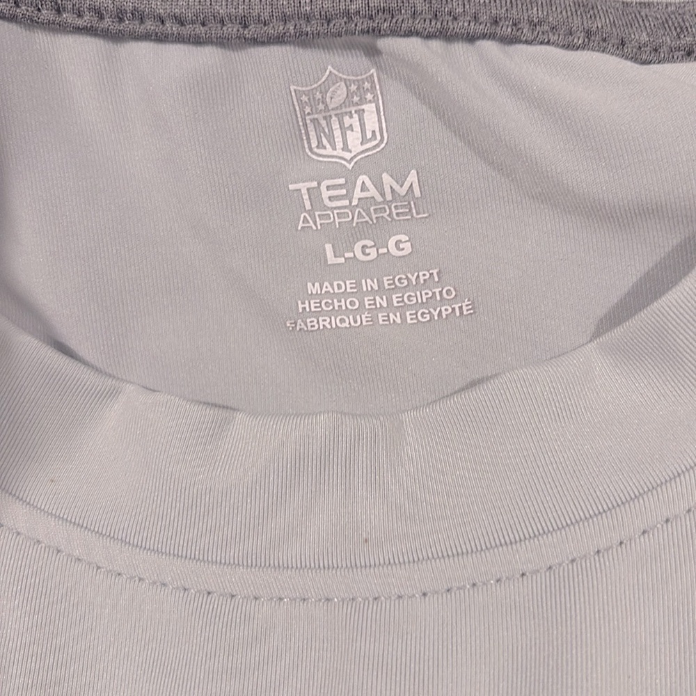 NWT [Outerstuff] Las Vegas Raiders NFL Performance Gray T-Shirt Men’s Sz Large - Picture 7 of 8